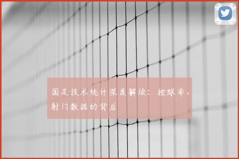 国足技术统计深度解读:控球率、射门数据的背后